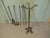 Large French Iron Fire Tool Companions, Set of 4 For Sale - Image 6 of 7