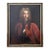 Vintage 1716 Original Oil Portrait of Gentleman For Sale
