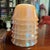 Glass Vintage Fire King Peach Custard Cups, Ramekins, Set of Six Dessert Cups For Sale - Image 7 of 9