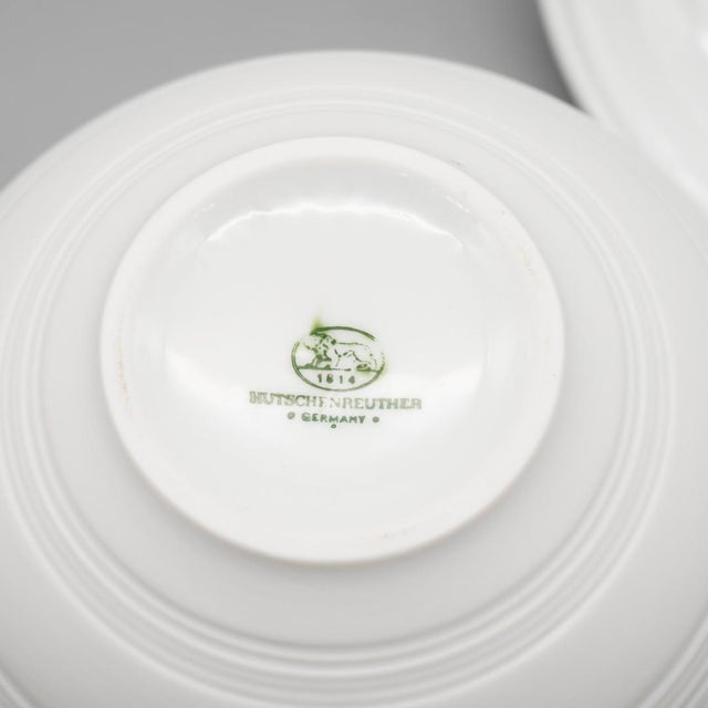 Bisque Porcelain Lidded Box Hans Achtziger for Hutschenreuther, 1970s For Sale - Image 9 of 11