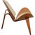 Hans Wegner CH07 Shell chair with a frame of walnut and an upholstered seat and back in natural leather. The chair is from...