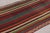 1950s Vintage Persian Kilim, Vibrant Geometric Stripe Patterns - Rug & Kilim For Sale - Image 5 of 9