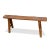Chinese 1960s Asian Ku Fu Bench For Sale - Image 3 of 6