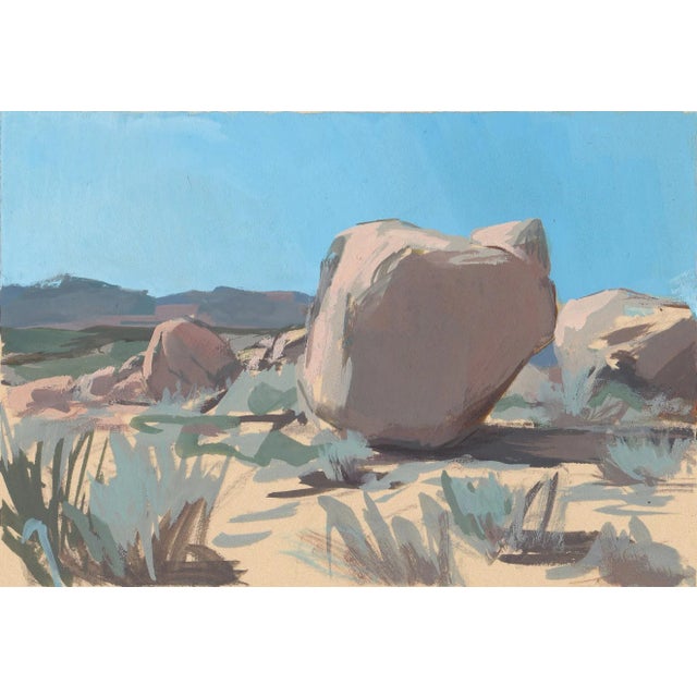 Michelle Farro Joshua Tree Landscape Painting, Art Print by Michelle Farro For Sale - Image 4 of 4