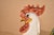 French Country Italian Terracotta Hand-Painted Rooster Sculpture, Circa 1980's For Sale - Image 3 of 13