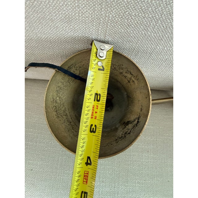 Traditional Old Brass Ships Bell Wall Mount For Sale - Image 3 of 5