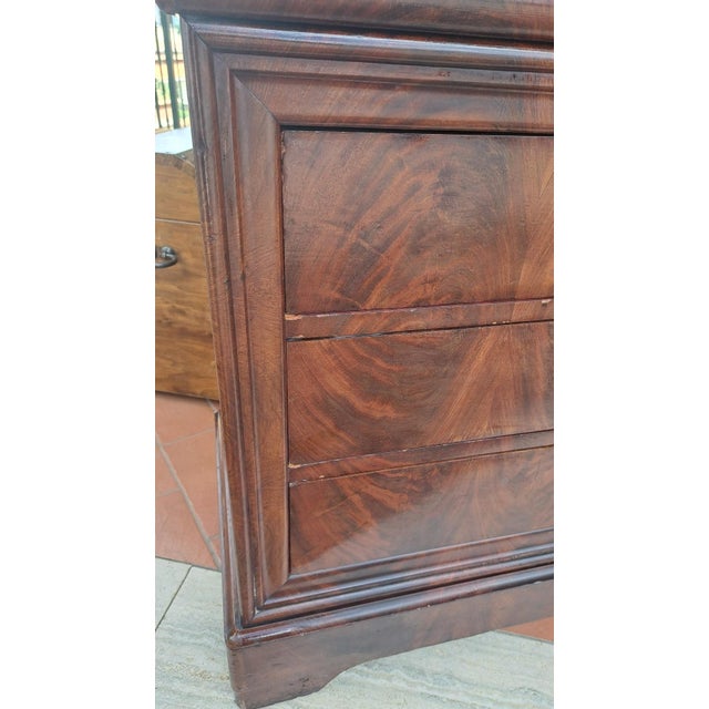 French Louis Philippe Style Chest of Drawers For Sale - Image 4 of 7
