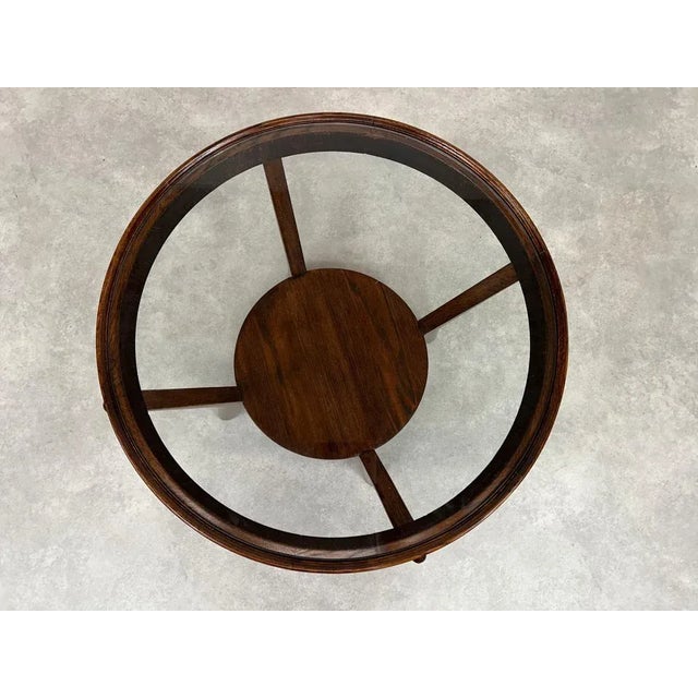 Wood Mid-Century Modern Coffee Table by Koželka & Kropáček, 1960s For Sale - Image 7 of 9