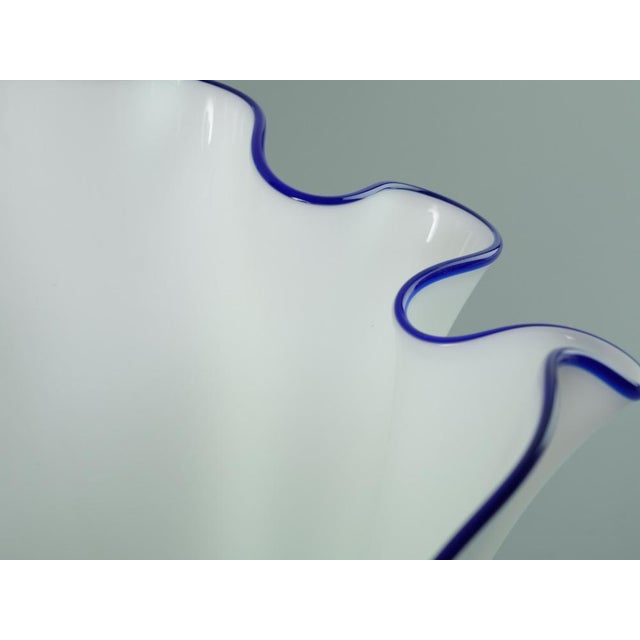 Mid-Century Vase in Glass, 1970s For Sale - Image 10 of 15