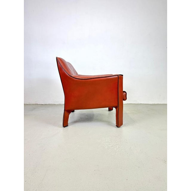 CAB 415 Armchair by Mario Bellini for Cassina, 1980s For Sale - Image 3 of 16