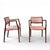 Wood Mid-20th Century Danish Modern Dining Chairs in African Rosewood by Niels Møller - Set of 6 For Sale - Image 7 of 11