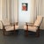 Selig Danish Modern Lattice Back Partner Lounge Chairs by Ib Kofod-Larsen for Selig For Sale - Image 4 of 11