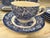 Mid 20th Century English Blue and White Tea Set, Service for 5 For Sale - Image 4 of 6