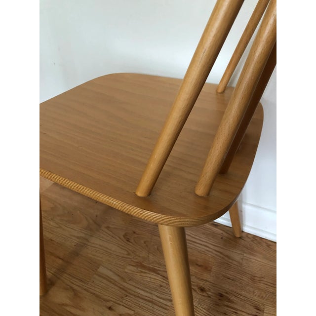 1970s Vintage Mid Century Modern Chair Made in by Poland Radomsko For Sale - Image 4 of 7