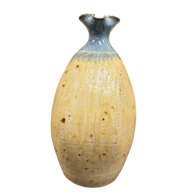 Farmhouse Mid 20th Century Seagrove Pottery Vase For Sale - Image 3 of 4