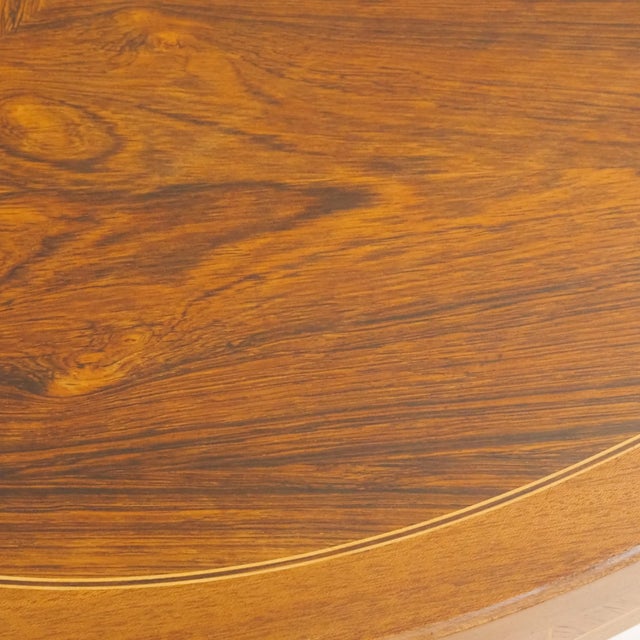 Oval Dining Table with Inlays For Sale - Image 4 of 14