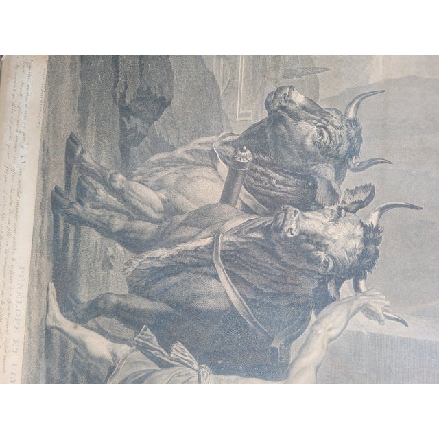 Neoclassical Compositions, Late 18th Century-Early 19th Century, Engravings, Framed, Set of 2 For Sale - Image 8 of 18
