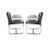 Chrome Milo Baughman Style Dining Chairs - Set of 6 For Sale - Image 9 of 12