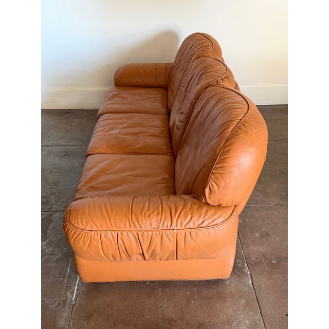 Vintage 1970's Italian Sofa by Sergio Ribolta for Linea Valentini For Sale - Image 11 of 11