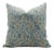 Fabdivine Indian Block Print Cushion Cover 14x14 Inch Off-White Linen-Vishal Pushp For Sale