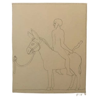 Francois-Xavier Lalanne, Donkey (Âne bâté), 2002, Etching For Sale