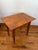 Wood Tiger Maple End Table For Sale - Image 7 of 8