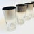 Mid Century Silver Fade Highball Tumblers by Vitreon - Set of 6 For Sale - Image 10 of 13