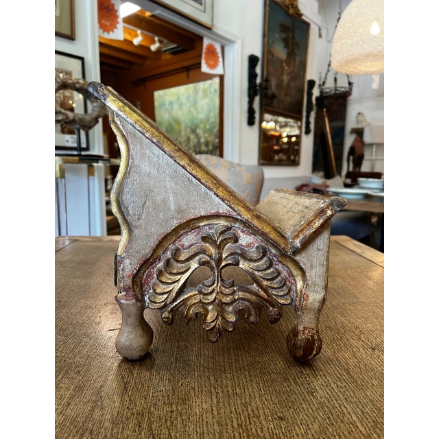 A masterwork of old-world Italian artistry, this late 18th-century book stand is an exceptional find for collectors of...
