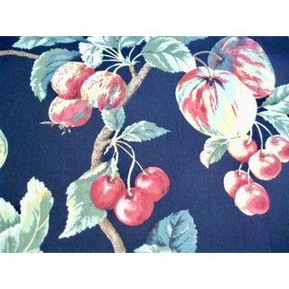 P. Kaufmann Fruit Upholstery Fabric - 4 yards For Sale