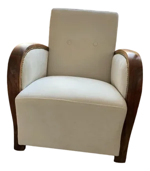 Set of Hungarian Art Deco Armchair, 1930s