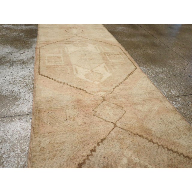 Mid 20th Century Galerie Shabab Collection Mid-20th Century Turkish Anatolian Runner For Sale - Image 5 of 10