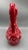 Ozen Turkish Handmade Red and White Ceramic Decorative Pitcher For Sale - Image 4 of 6