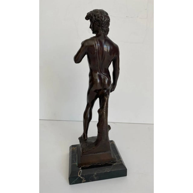 Italian 19th Century Roman Bronze Man For Sale - Image 3 of 5