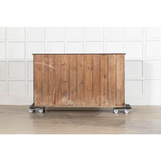 English Painted Pine Dresser Base, 1880s For Sale - Image 18 of 18