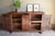18th-century German oak milk cabinet, sideboard, or chest of drawers. Height: 103 cm. Width: 165 cm. Depth: 46 cm. One...