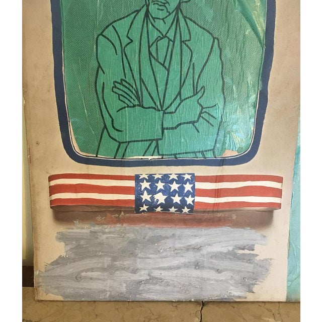 Ermete Lancini, Abstract Collage, 1960s, Mixed Media For Sale - Image 10 of 17