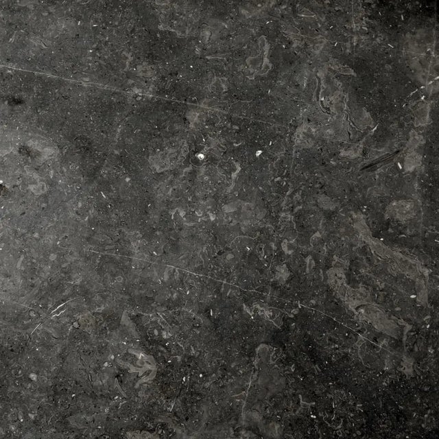 Stone NOIR Rind Table, Black Marble For Sale - Image 7 of 8
