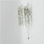 1970s Vintage Ice Glass Wall Light by J. T. Kalmar, Vienna, Austria, 1970s For Sale - Image 5 of 13
