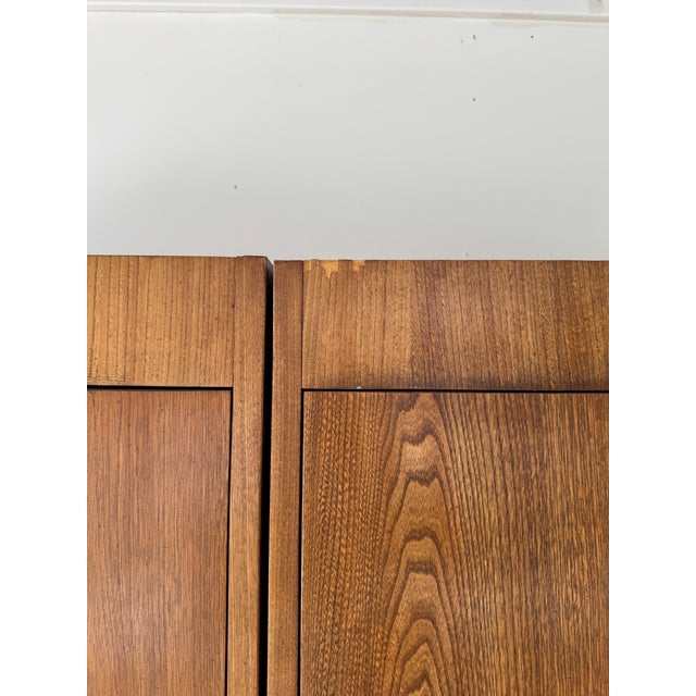 Founders Furniture Company Mid 20th Century Matching Set of Founders Wall Display Cases For Sale - Image 4 of 12