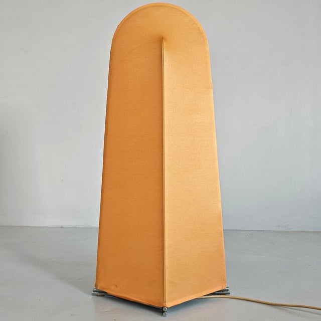 Kazuki Fabric Floor Lamp by K. Takahama for Sirrah, 1970s For Sale - Image 14 of 18