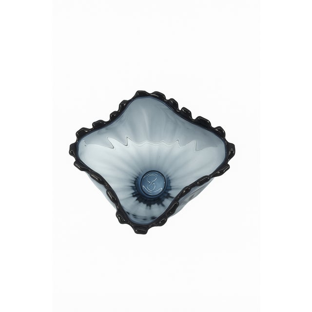 Transitional Deepwater Vase Small For Sale - Image 3 of 9