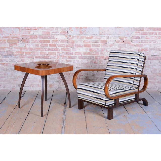 Art Deco Adjustable Armchairs from J. Halabala, Czech, 1920s, Set of 2 For Sale - Image 18 of 18
