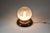 Wood Italian Mid-Century Modern Murano Glass Spherical Globe Table Lamp, 1970s For Sale - Image 7 of 8