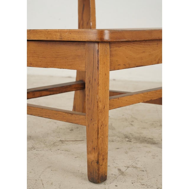 Vintage Wooden Shaker Children’s Chair For Sale - Image 6 of 9