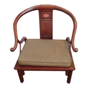 Chinese 19th Century Ming Style Horseshoe Back Chair