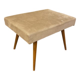 Vintage Mid Century Cor Modell Convertible Ottoman For Sale