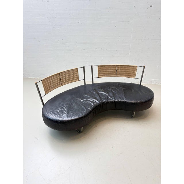 Fantasy Island Leather Sofa by Kurt Beier, 1980s For Sale - Image 3 of 18