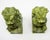 Chinese Carved Jade Stone Guardian Lion Figurines - a Pair For Sale - Image 4 of 13