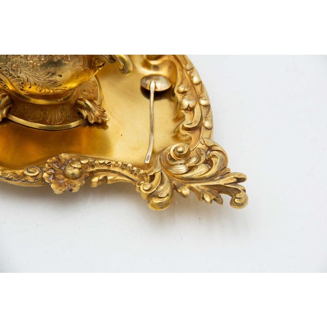 Ambula for the Holy Oils in Gilded Silver For Sale - Image 5 of 9