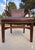 Set of 4 Vintage 1990s Gunlocke Georgian Style Brown Vinyl Armchairs For Sale In Denver - Image 6 of 18